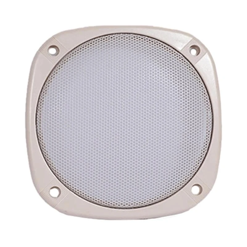 

J0MB 4/5inch Rectangular Speaker Conversion Net Cover Protective Cover Car Home Sound Decorative Circle Metal Mesh Grille