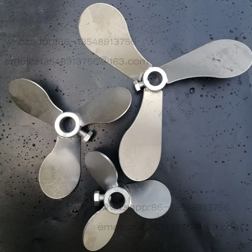 Three-blade Stainless Steel Stirring Paddle, Vertical Dosing Machine Spiral Blade, Thickness about 2mm1 Piece Price
