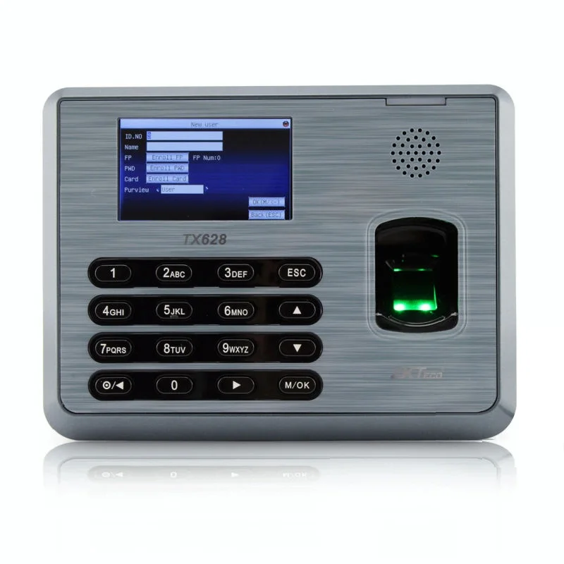 

July003 TX628=UA400 Biometric Fingerprint Time Attendance Recorder Machine Price UA300 Time Clock Mahine