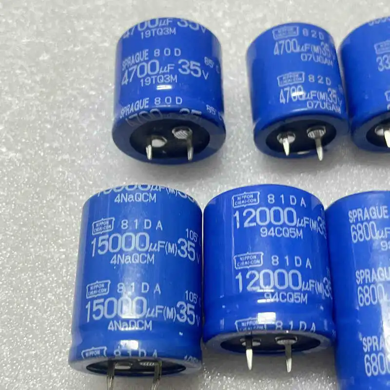 2PCS/LOT   UCC 35V 3300UF  4700UF 5600UF  6800UF 12000UF 15000UF Electrolytic Capacitor