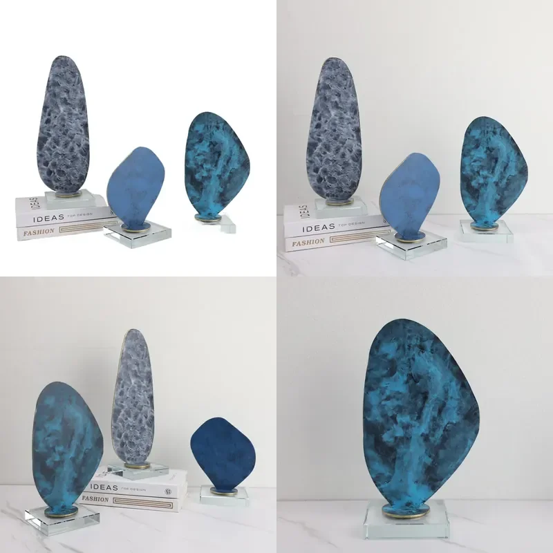 European Creative Crystal Smudging Ornament for Model Room Sales Department Bedroom Study Living Room Desktop Entrance