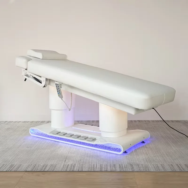 Premium Electric Heating Massage Bed SPA Therapy Facial Eyelash Beauty Bed