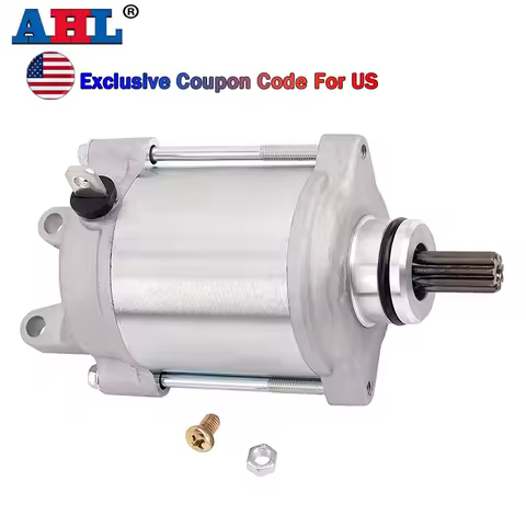 AHL Motorcycle Starter Motor For SUZUKI GSXR1000 GSX-R 1000 GSXR 1000Z K1-K8 2001-2008 GSXR1000Z GSX-R1000Z Limited 31100-40F00