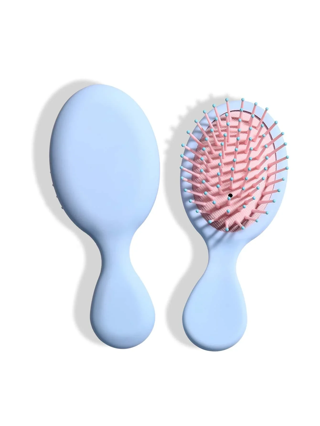 1 Pc Compact Portable Mini Daisy Candy Air Cushion Comb,Detangling Hair Brush With Handle,Styling&Hairdressing Tool,Hair Care,Gi