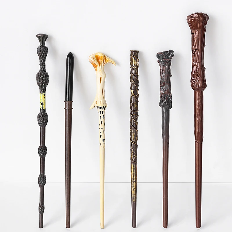 Harries Wizard Magic Wand Potters Anime Movie Merch Hermione Voldemort Cosplay Halloween Party Supplies Props for Gifts