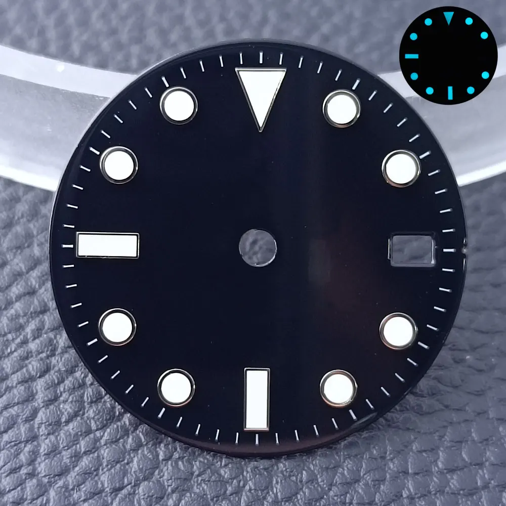 28.5MM Diameter Single Calendar Sterile Watch Dial Modified Dials for NH35 Movement Accessories Watch Parts For Wristwatch