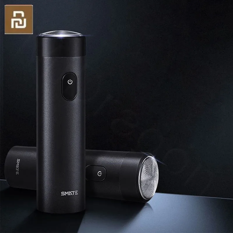Youpin Smate Elektrische Scheerapparaat Scheerapparaat Usb Oplaadbare Droog Nat Scheren Machine Voor Mannen IPX7 Wasbare Drie Blad Blade Comfy Schoon