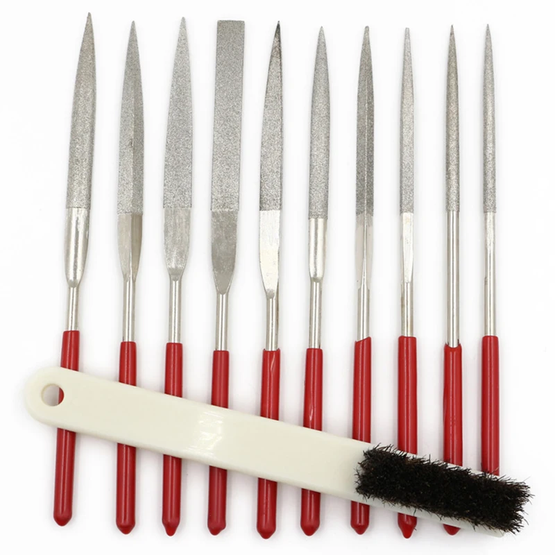 PWS Diamond Needle File Set Diamond File Set Sikkel Handgereedschap