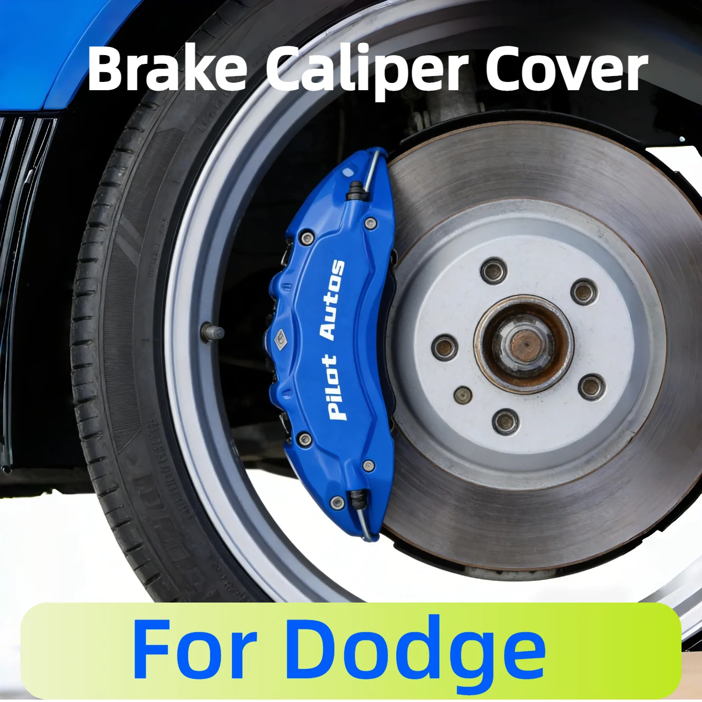 Cubiertas de Caliper de Freno para Autos Dodge, Kit de Aleación de Aluminio, Compatible con Challenger, Charger, Daytona EV, Durango, Hornet, Avenger, Caliber