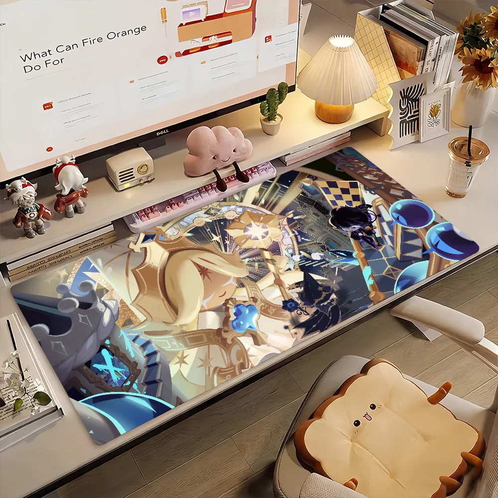 

Game C-CookieRun KingdomS Mouse Pad Non-slip Rubber Gamer Balance Computer Mat Decoracion Deskmat Laptop Office Large