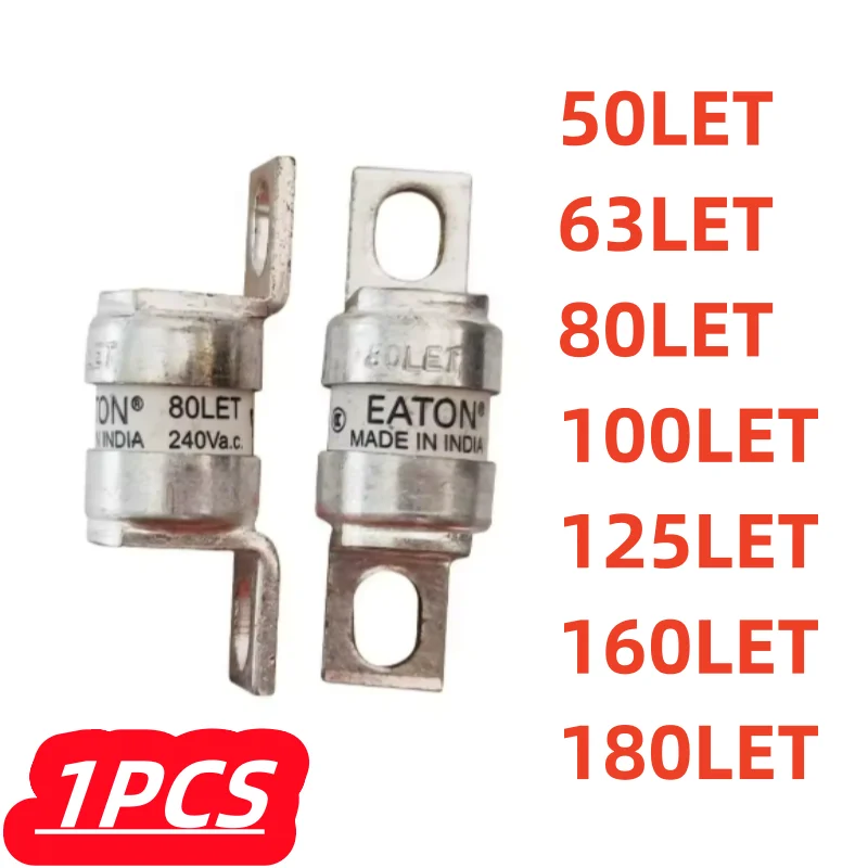 1Pcs/lot 100% New 50LET 63LET 80LET 100LET 125LET 35LET 160LET 180LETa BS88:4 240V FUSE Original