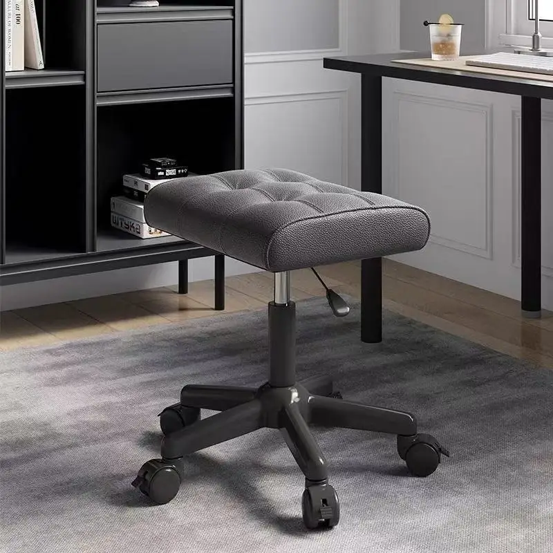 2025 High Quality Home Salon General Use Simple Stool Elevating and lowering foot pedals with a raised footstool
