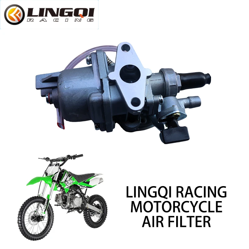 LINGQI سباق الدراجات النارية المكربن صمام القصب تعديل عدة لأجزاء المحرك جيب الترابية دراجة صغيرة موتو ATV رباعية الذهاب كارت عربات التي تجرها الدواب #1
