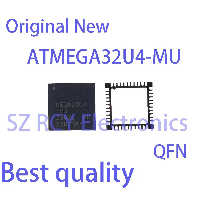 (2 PCS)NEW ATMEGA32U4-MU MEGA32U4-MU QFN Chipset electronics