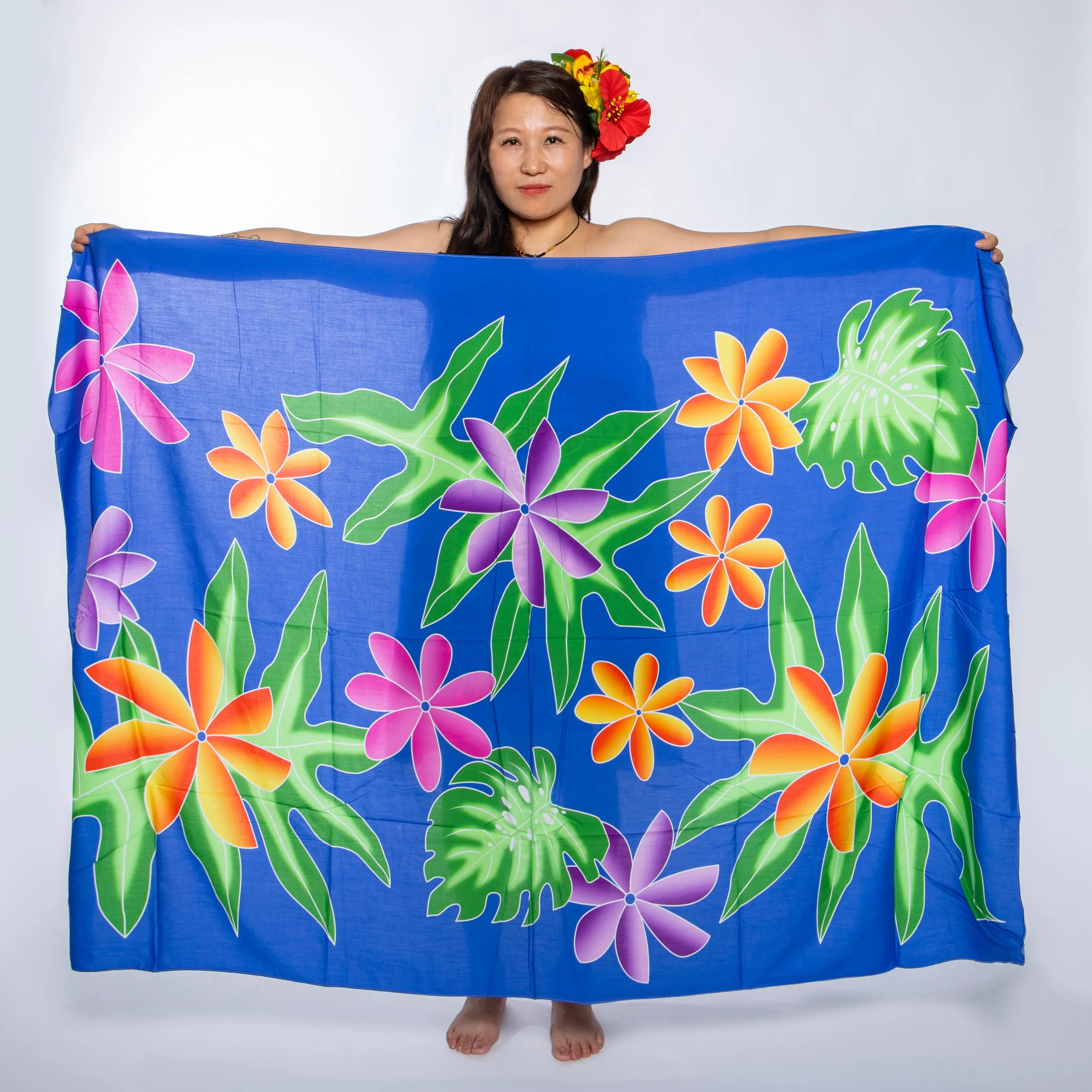 

Гавайи, бестселлеры, саронг из искусственного шелка с цифровым принтом, женский парео на заказ, гавайский купальник из лававой, мягкий пляжный саронг