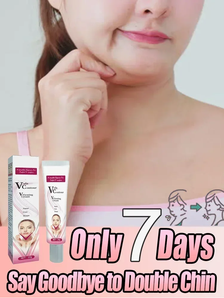 V-Shape Face Cream Reduce Face Puffiness Improve Skin Elasticity Slimming the Face Shaping Massage Lift and Tighten Skin Serum