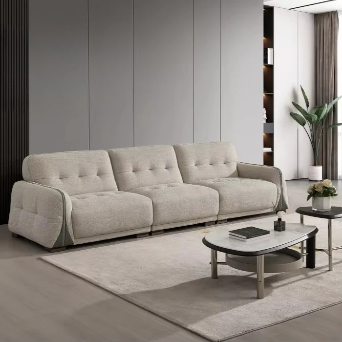 

Элитный диван-трансформер для отелей, одноместный, с чехлом, для гостиной, новый тип, тканевая мебель