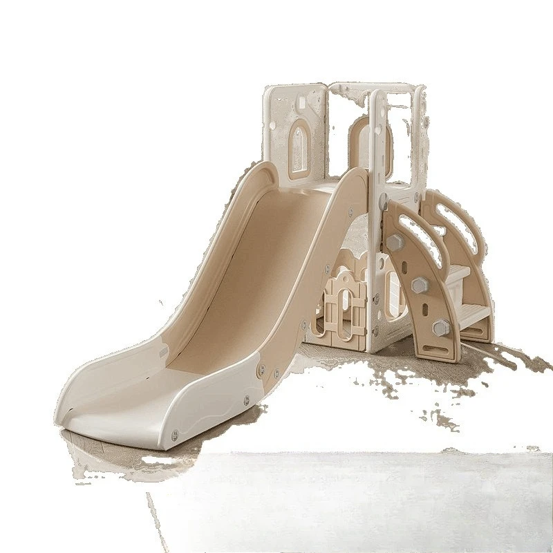 

Children's slide household indoor swing two-in-one small family playground for babies aged 3 to 10