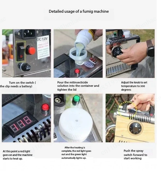 Removing Small and Large Mites Beekeeping Tool Nebulizer Specialized Electric Beekeeper