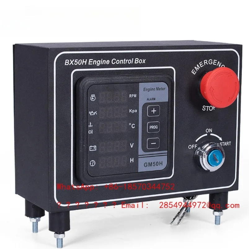 2026    Engine Multi-function Meter Controller GM50H Oil Temperature Oil Pressure Water Temperature Tachometer BX50H
