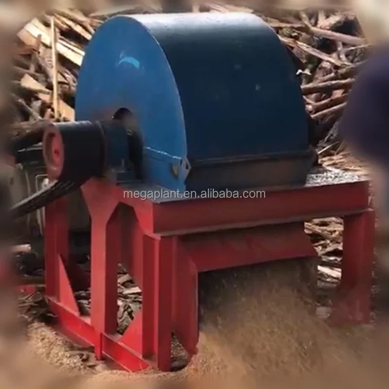 High Production Capacity Wood Crusher Sawdust Making Machine,Wood Chips Machine