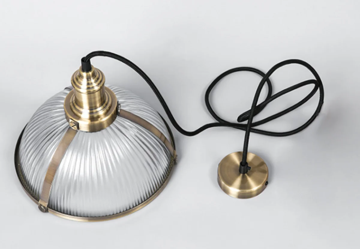 Americký průmyslový loft vintage přívěsek lehký sklo žehlička pro jídelní pokoj barva E27 edison cibule domácí lampa