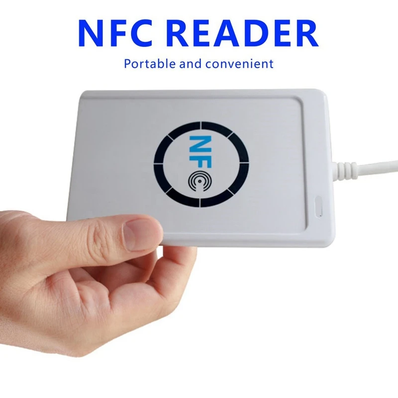 ACR122U RFID IC Smart Card Reader Duplicator + 5XUID Card Writer เครื่องถ่ายเอกสารเขียนได้ Clone 13.56 Mhz ID IC Card เครื่องถ่ายเอกสาร