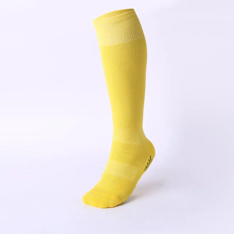 Infantil Sport Soccer Socks, Joelho Alto, Longo, Respirável, Toalha, Futebol, Corrida, Treinamento, Menino, Crianças, Nova cor