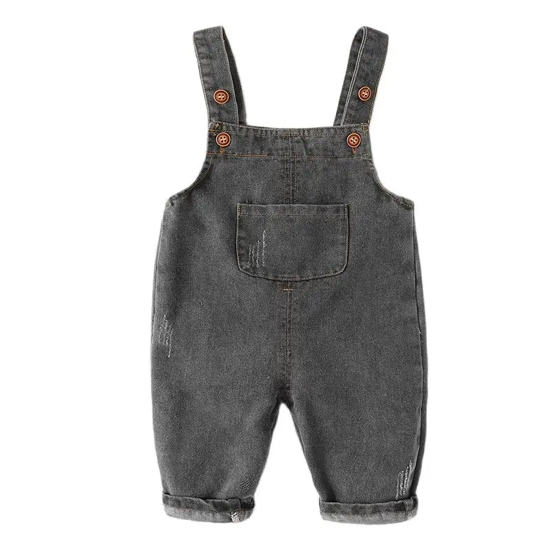 Spring Fall baby Overalls jeans clothes newborn children denim overalls jumpsuits for toddler/infant Boys girls bib pants 0-5Y