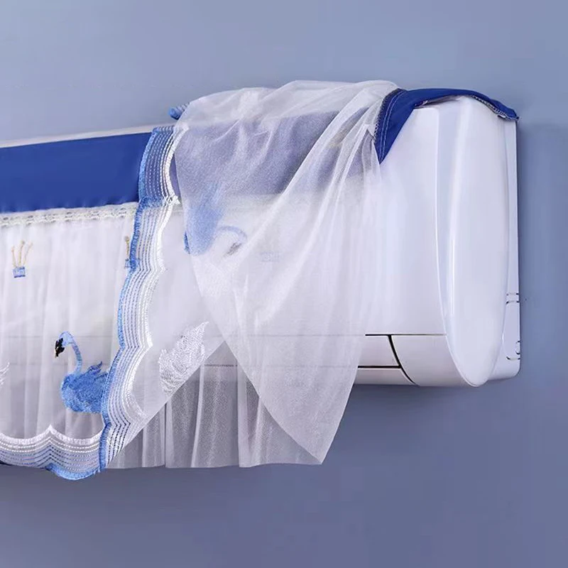 غطاء غبار مكيف الهواء من Houseeker، واقي مثبت على الحائط مضاد للغبار، أغطية تيار متردد قابلة للغسل، حقيبة واقية للمنسوجات المنزلية