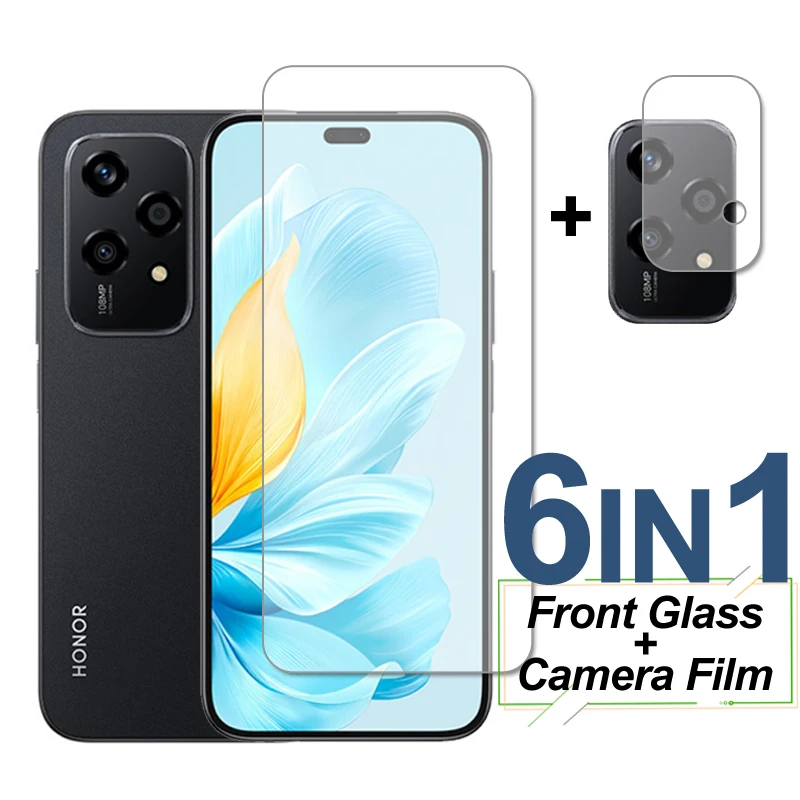 

Закаленное стекло для Honor 200 Lite Защитная пленка для экрана на Honor 200 Lite Защитная пленка для объектива камеры телефона для Honor 200 Lite