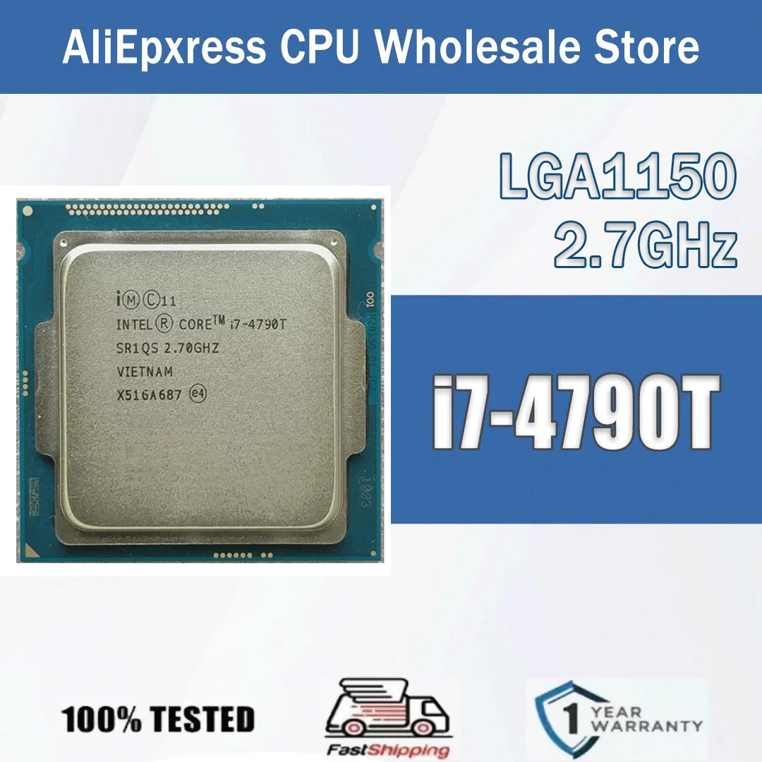 Intel Core I7-4790T 2,7 GHz 4 núcleos 8 hilos 8M 45W 22NM I7 4790T computadora CPU procesador servidor LGA1150