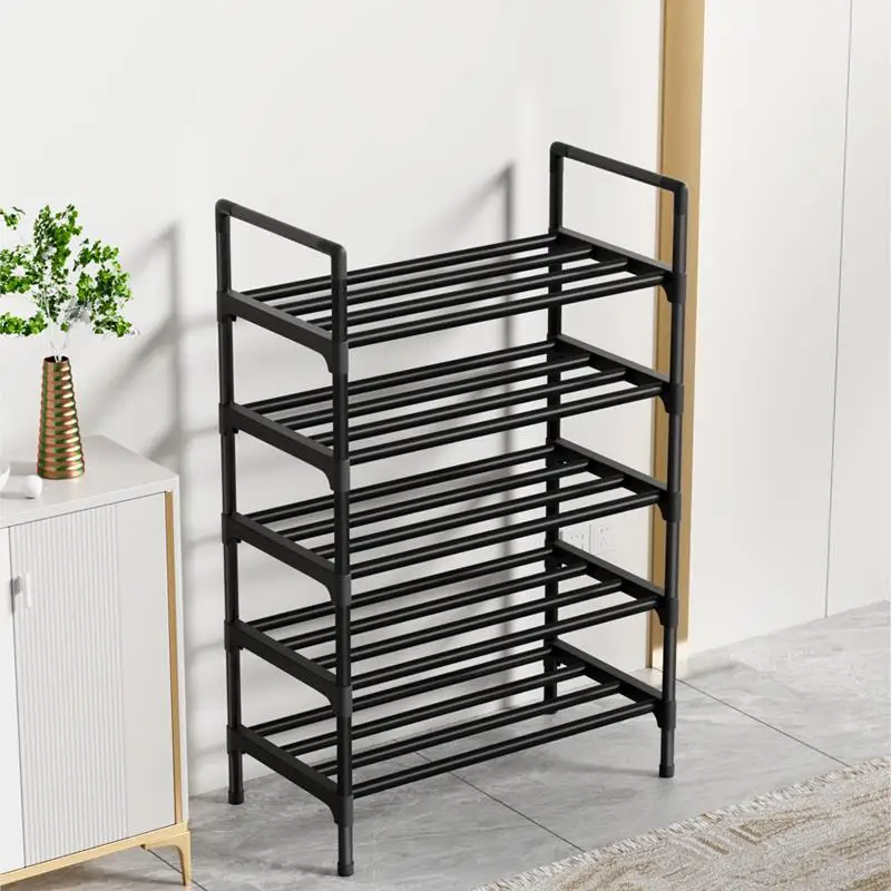 

Economic Stainl Steel oe Ra Simple Design for Doorway Indoor Home Dormi Multi-layer Storage elf Attractive Look