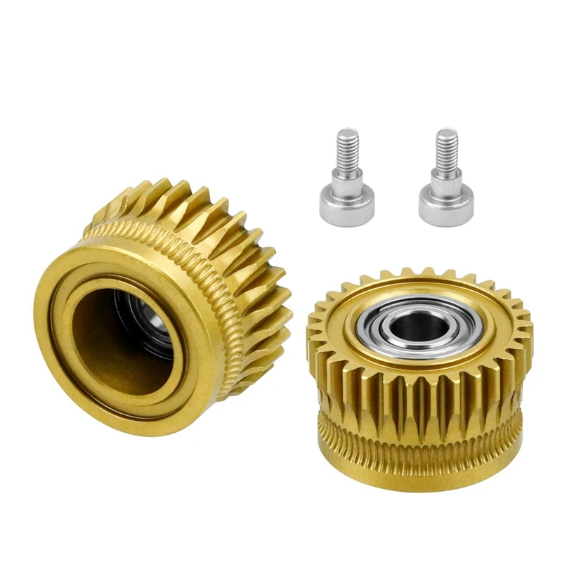 

Верхняя шестерня экструдера для K1/K1C/Ender3 V3, приводная шестерня из закаленной стали для Creality K1/K1C/K1 Max/Ender-3 V3/3 Plus