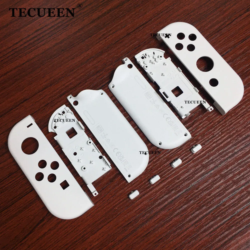 For Nintendo Switch OLED Joy-Con Shell Replacement Plastic Housing Case Console Front Faceplate Back Cover Repair Parts