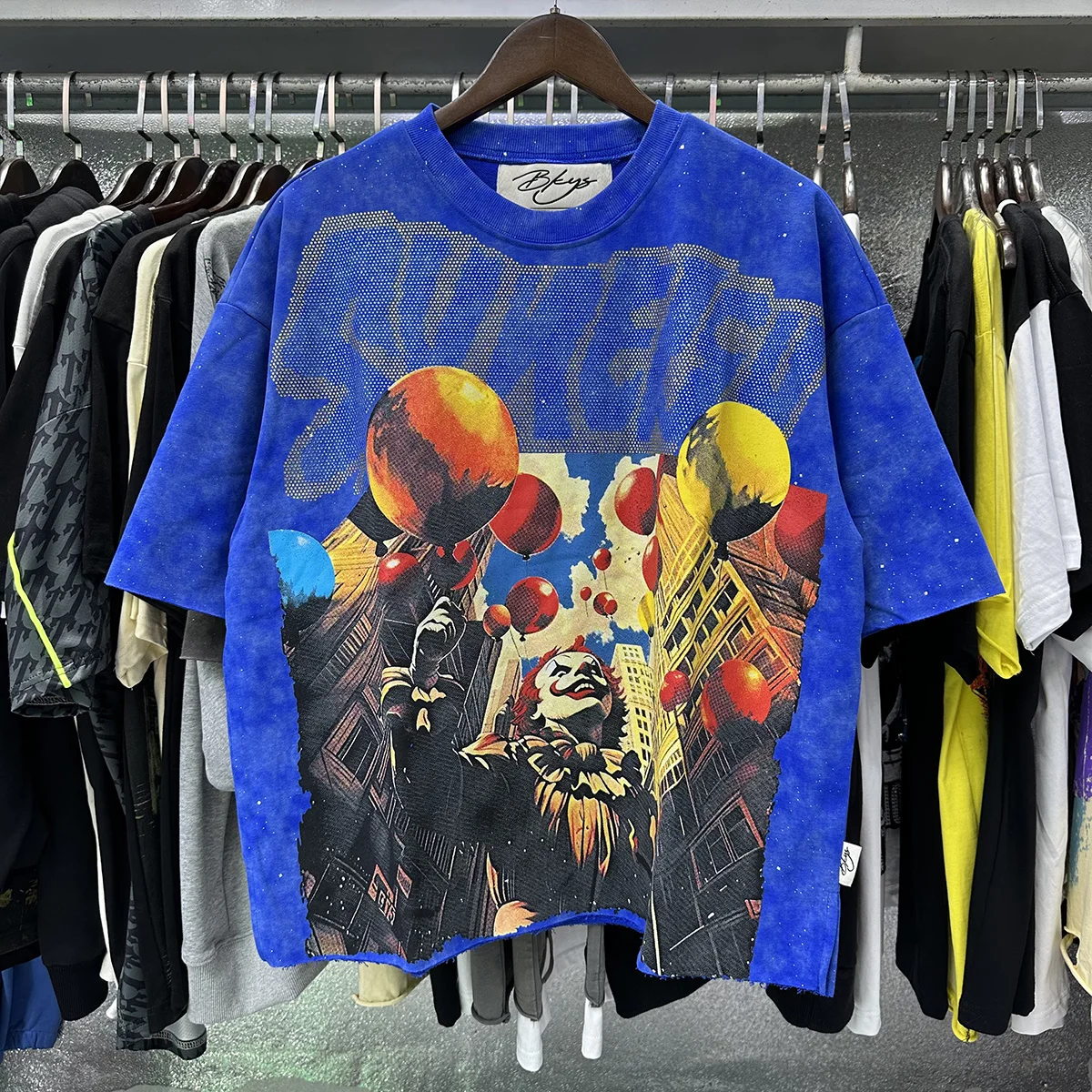 Camiseta recortada de manga corta con diamantes brillantes para hombres y mujeres, camisetas holgadas de algodón con cuello redondo y diamantes de imitación de verano de gran tamaño