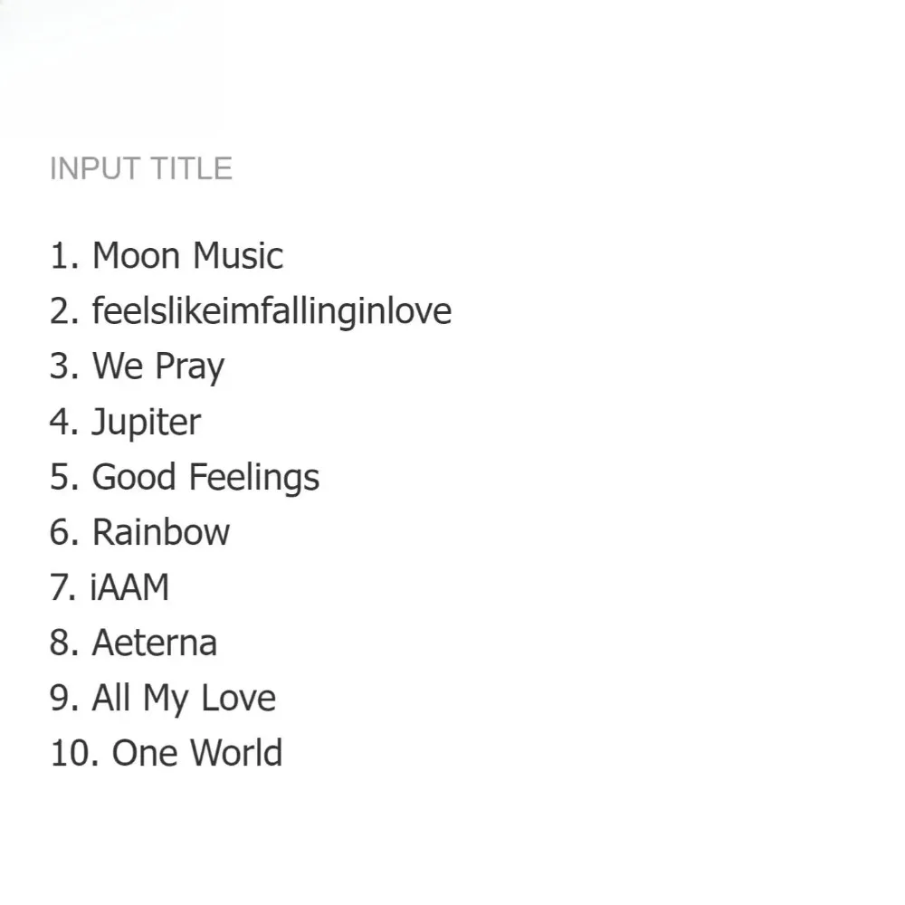 ألبوم Coldplay 2024 الجديد قرص مضغوط لموسيقى القمر - النسخة الأوروبية - ألعاب Rock & Synth-Pop البديلة مع "feelslikeimfallinginlove"