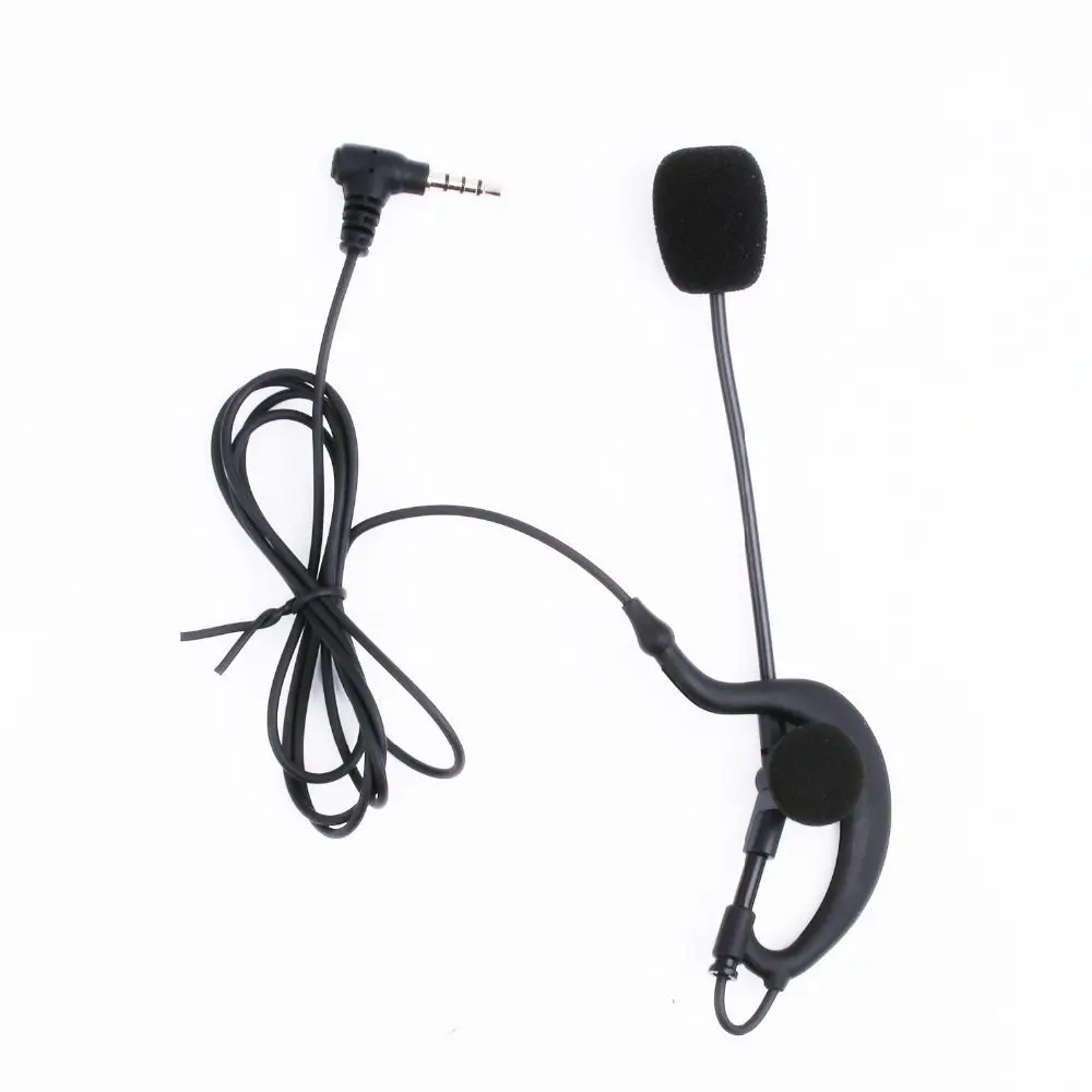 

3.5mm Jack Football Referee Headset Ear-hanging Two-way Intercom Judger Headphone In-Ear Conference For EJEAS Earphone