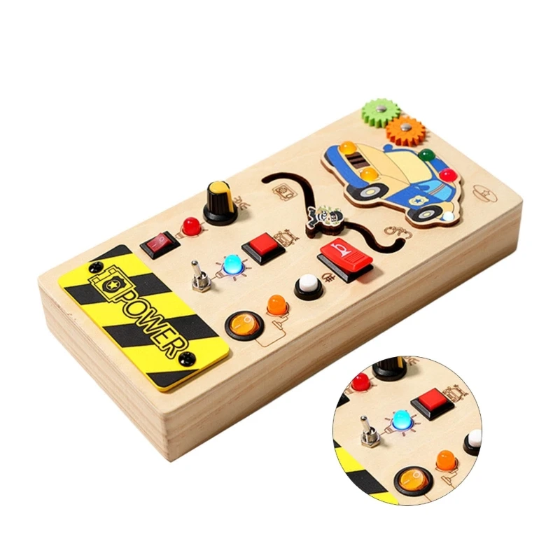 

Baby Sensory Toy Activity Puzzle Board Learning Toy Child Fine Motor Skill Toy