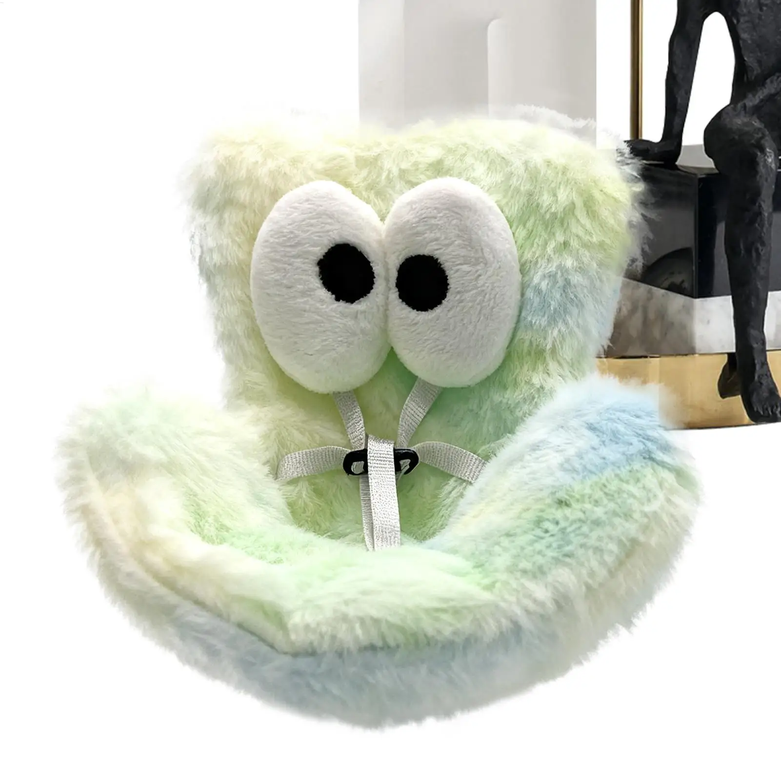 

Car Seat For Dolls Big Eye Design Plush Sofa Car Seat For Baby Dolls For Kids Children Toddler Play Air Vent Display Collectible