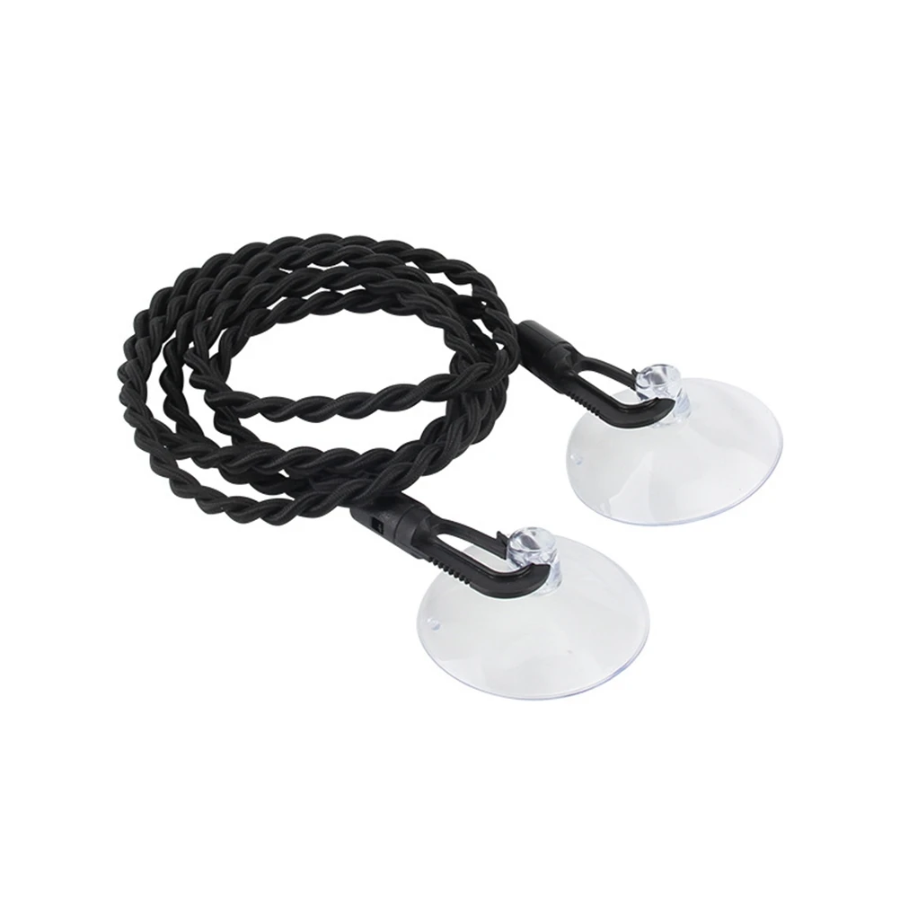 

Elastic Clothesline Retractable Laundry Rope Suction Cups Indoor Outdoor Anti Slip Cooling Braided Nylon String Wall