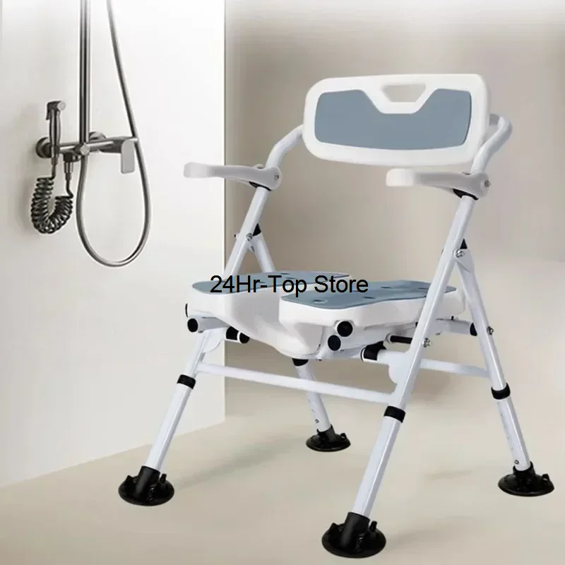 

Toilet Folding Bathroom Chair Squatty Potty Minder Elderly Stool Nordic Disabled Designer Foot Taburete Plegable Home Furniture