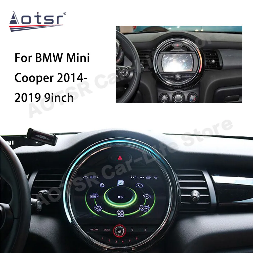 Multimedia Android12 Player For BMW MINI Cooper F54 F55 F56 F60 2014 2015 2016 2017 2018 2019 GPS Navigation Car Radio Head Unit image 2