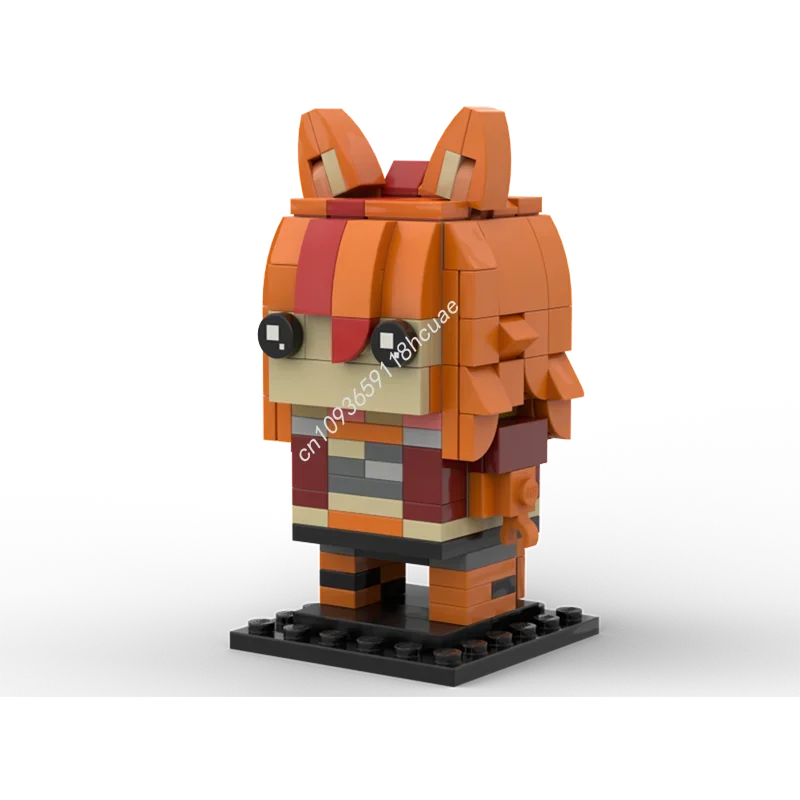 

Набор строительных блоков MOC Buffpup Feral Brickheadz, 187 деталей, развивающий конструктор STEM, пластиковая развивающая игрушка, рождественский подарок
