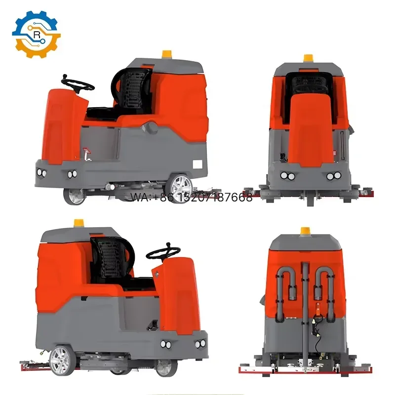 Wmwmnu for ROD Multi-function Self-Propelled Floor Scrubber with High Pressure Water Large Tank Long Endurance Cleaning