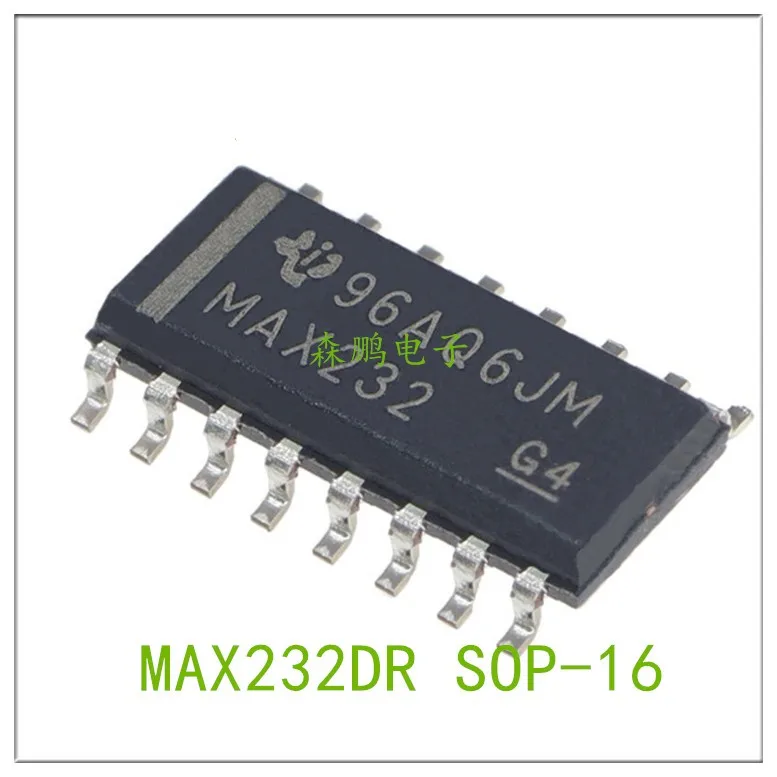 5PCS MAX232CDR MAX232C SOP16 IC Chip 100% NOVO