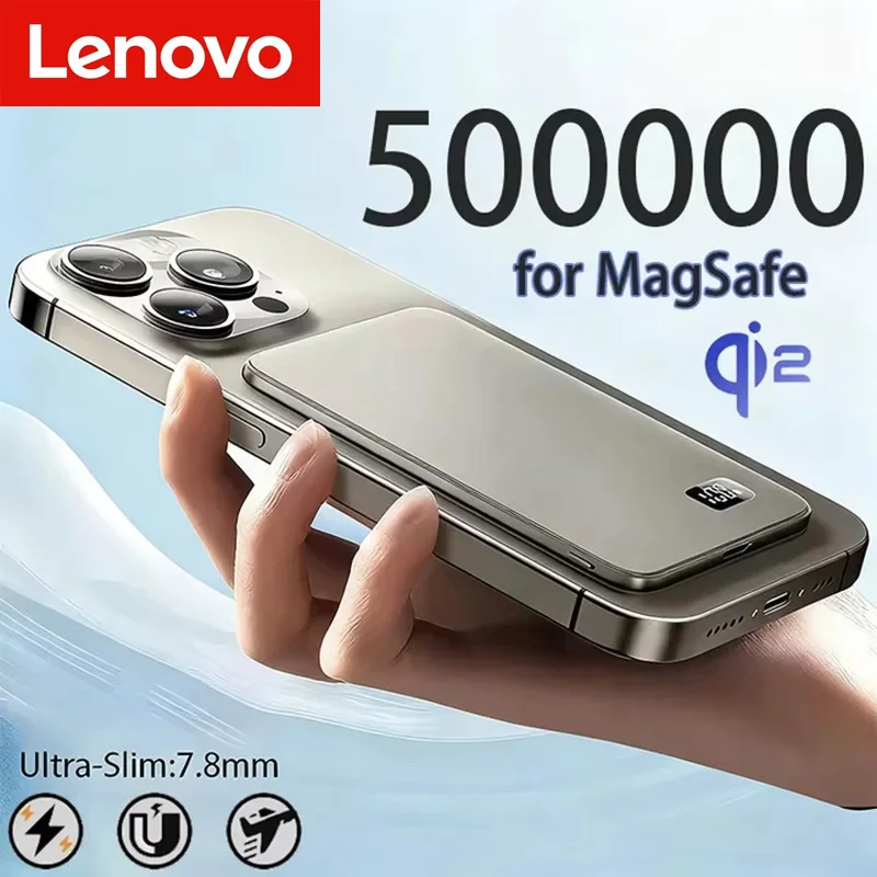 

VIVO 50000 мАч CCC сертификация тонкий внешний аккумулятор Ultra для MagSafe магнитная беспроводная быстрая зарядка портативный аккумуляторный дисплей