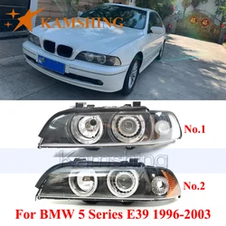CAPQX Front Bumper Headlight For BMW 5 Series E39 1996-2003 Front Head Light Headlamp Head Lamp