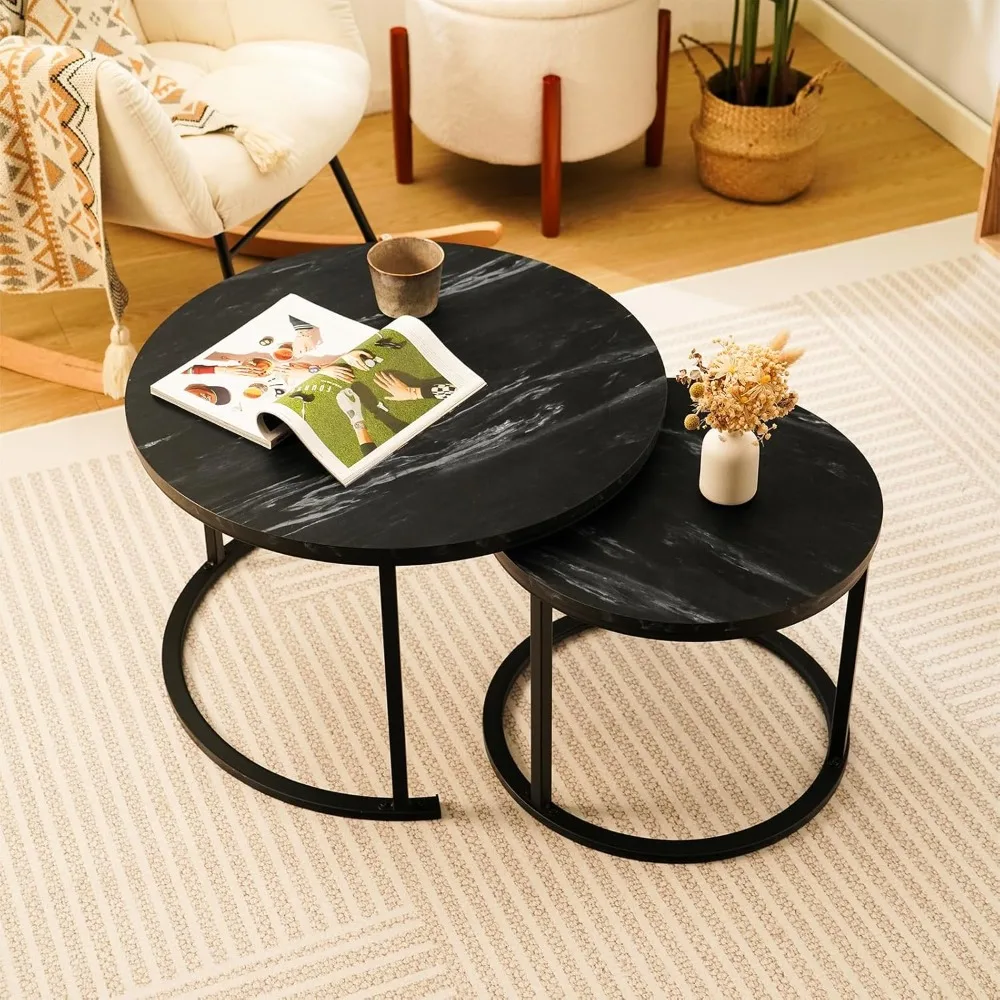 Mesa de centro nido redonda