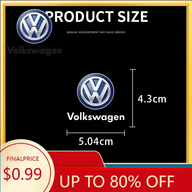 

Hub Caps Car Sticker New B5 New For Volkswagen Car Metal Emblem Wiper Stickers Reflective Decor Decals For Volkswagen GOLF 5 Tig